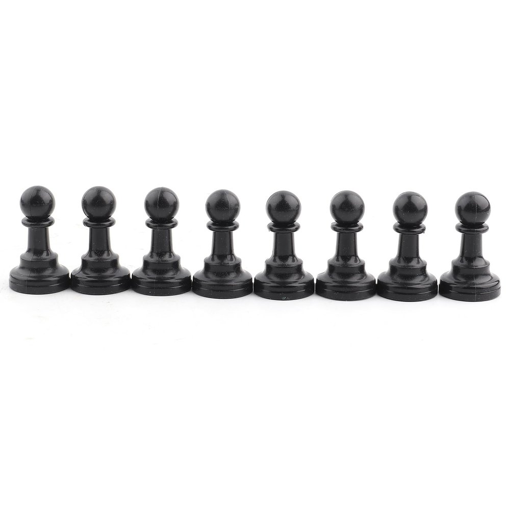 32 Pcs Chess Pieces Only, Chessmen Game Set Chess Stic Chessmen Set International Chess Game Complete Chessmen Set Blackwhite (Large King Height 77mm)