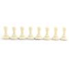 32 Pcs Chess Pieces Only, Chessmen Game Set Chess Stic Chessmen Set International Chess Game Complete Chessmen Set Blackwhite (Large King Height 77mm) view 4