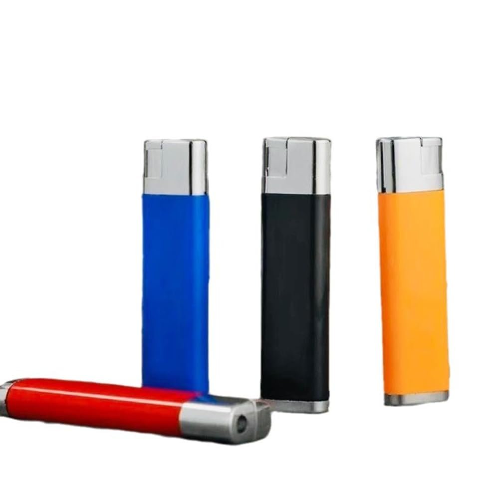 Give It to Your Good Brother, A Funny Fool Lighter, an Electrified Lighter, A Novel Toy That Will Be Charged When Pressed, and Prank Your FriendsColor Random (3)