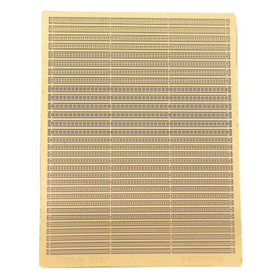 Model Ship Etching 1/700 Scale Etched Ship Bridge Windows Universal Alloy Upgrade Parts for DIY Model Ships