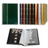 Prophila Collection 64 Black Pages Stamp Album Insert Book Padded Green Cover view 1