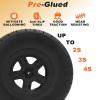 4pcs 110mm RC Tires, 12mm Hex Rubber Wheel for 1/10 Short Course Trucks, Compatible with Slash Arrma view 4