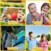TIGTECGAME Bundle: Kids Headlamp & Kids Walkies Talkies for 3-12 Year Old Girls Boys Holloween Christmas Birthday Festival Gifts for Kids view 3