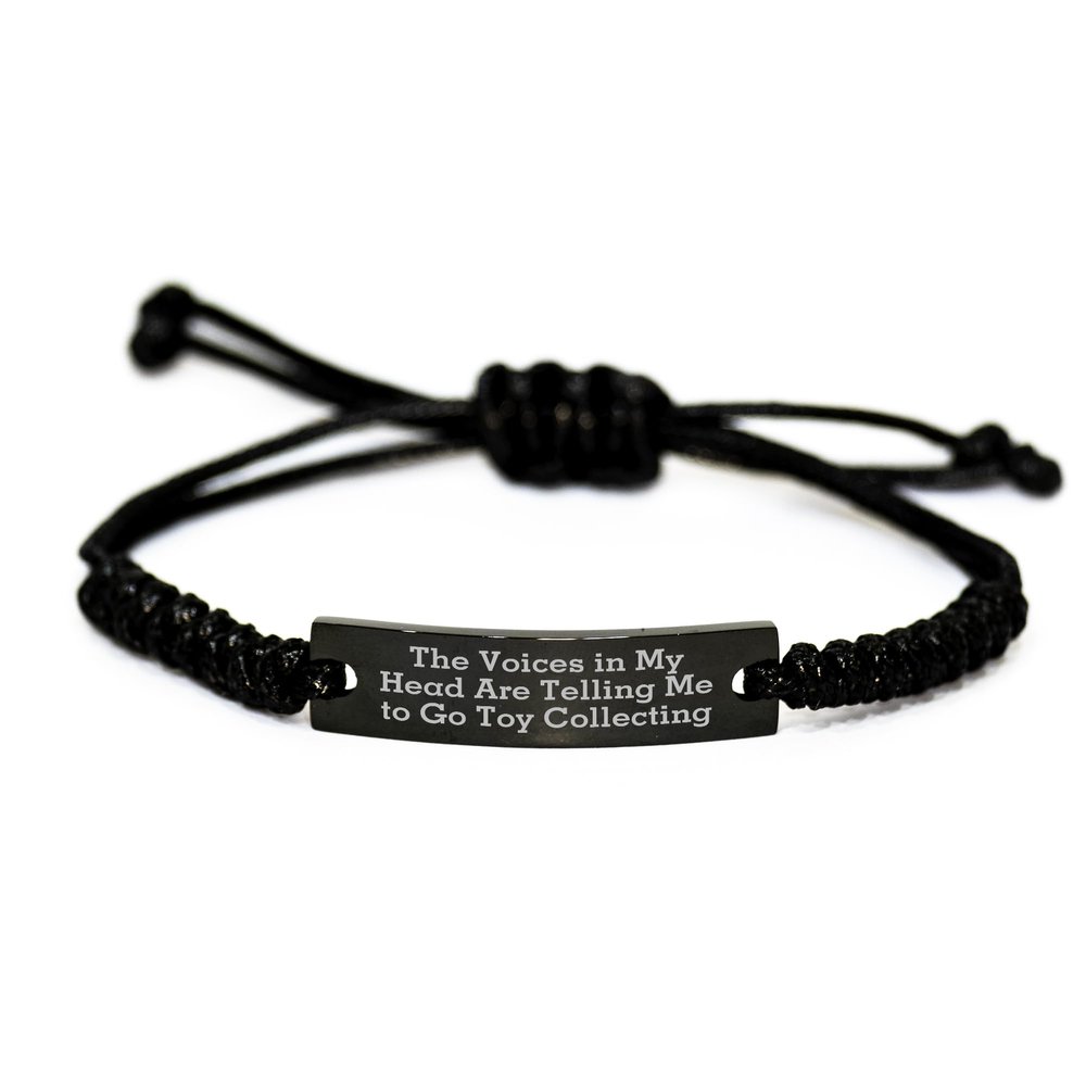 Funny Toy Collecting Rope Bracelet Gifts for Men Women Friends Coworkers Family Christmas Unique Presents from Loved Ones