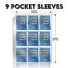 1800 Pockets Trading Card Sleeves, Premium 9-Pocket 100 Pages, Double-Sided Baseball Binder Sleeves, Protectors Binder Sheets for TCG Card Storage - Fits 3 Ring Binder (100 Sheets) view 3