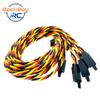 BackBayRC - 28in 20awg Male/Female w/Clip Universal Servo Extension - 5 Pack view 2