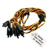 BackBayRC - 12in 20awg Universal Servo 2X Splitter - 5 Pack view 1