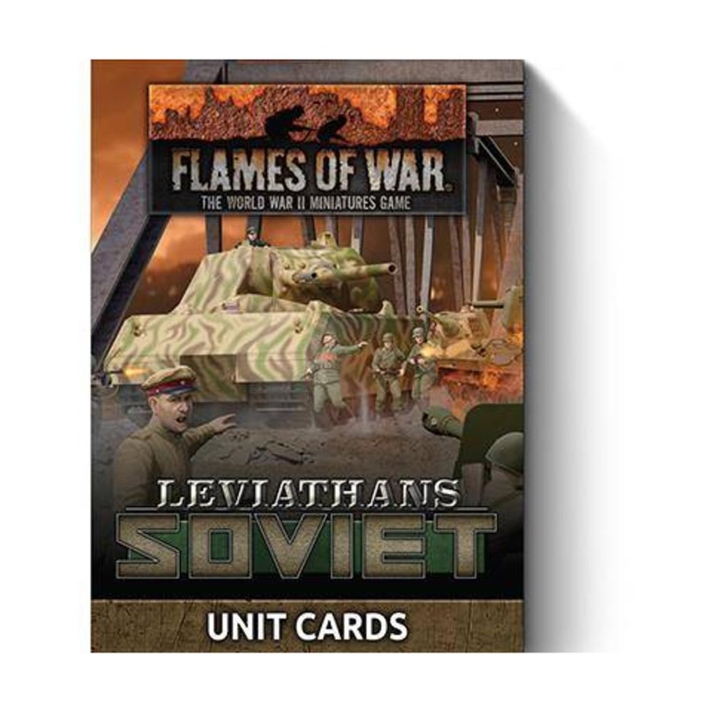 Battlefront Miniatures Flames of War: Late War - Leviathans: Soviet Unit Cards