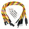 BackBayRC - 8in 20awg Male/Female w/Clip Universal Servo Extension - 5 Pack view 1