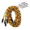 BackBayRC - 60in 20awg Male/Female w/Clip Universal Servo Extension - 5 Pack view 1