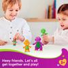 Barneys World Toddler Toys by Fisher-Price, Hey Friends Pack with Four Figures to Make up Adventures, Kids Ages 2+ Years view 2