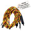 BackBayRC - 20in 20awg Male/Female w/Clip Universal Servo Extension - 5 Pack view 1