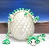 2pcs 3D Printed Dragons and Dragon Egg, Articulated Mother and Child Mushroom Dragons, Home Office Desk Decor Fidget ADHD Autism Dragon Toys MCD046-BD06-WG view 1