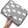 KOMBIUDA Portable Changing Pad Cover Travel-Friendly Newborn Changing Table Liner Leak Design Cute Print for Easy Cleanup and Comfort view 3