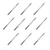 10PCS RC Toy Pushrod Connector Double End Threaded Rod Stainless Steel Rod Linkage for RC Airplane Helicopter Car Boat DIY Model Toy Parts (M2X50mm) view 1