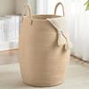105L Extra Large Laundry Hamper Basket by Fiona's magic, Woven Tall Clothes Hamper for Storage Blanket, Toys and Dirty Cothes in Bedroom and Living Room Organizer, Jute Brown view 1