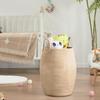 105L Extra Large Laundry Hamper Basket by Fiona's magic, Woven Tall Clothes Hamper for Storage Blanket, Toys and Dirty Cothes in Bedroom and Living Room Organizer, Jute Brown view 2