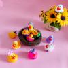 12Pcs Assorted Rubber Duck Easter Duck Toys,Small Rubber Ducks in Bulk for Jeep Ducking Baby Bath Toys Christmas Party Favors Supplies Decoration view 3