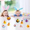 12Pcs Assorted Rubber Duck Easter Duck Toys,Small Rubber Ducks in Bulk for Jeep Ducking Baby Bath Toys Christmas Party Favors Supplies Decoration view 4