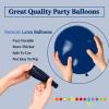 110pcs Navy Blue Balloon 12 Inch, Navy Blue Latex Balloon for Birthday Party Baby Shower Wedding(with 2 Ribbons). view 3