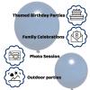 110pcs Navy Blue Balloon 12 Inch, Navy Blue Latex Balloon for Birthday Party Baby Shower Wedding(with 2 Ribbons). view 4
