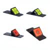 Angle Measurement plaquette, 45 Degree Both Single&Bilateral 12.7mm Mini Prism, Target Reflectors 40 x 40 mm for Total Station(Unilateral) view 2