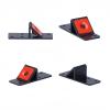 Angle Measurement plaquette, 45 Degree Both Single&Bilateral 12.7mm Mini Prism, Target Reflectors 40 x 40 mm for Total Station(Unilateral) view 4