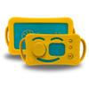 KALYCASE Protective Case Compatible with Lunii  Silicone Case for Storyteller Luni  V1 V2 V3 Yellow view 1