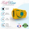 KALYCASE Protective Case Compatible with Lunii  Silicone Case for Storyteller Luni  V1 V2 V3 Yellow view 3