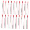 PLAFOPE 20sets Pin Plug Female Connectors Trailer Wire Electrical Wire Terminal Connectors for Led Car PCB view 1