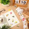 Whaline 1400Pcs Construction Sticker Truck Digger Vehicle Transportation Sticker 16 Designs Incentive Teacher Reward Decal for Craft Home Classroom Card Scrapbook Decor, 1.5 in view 3