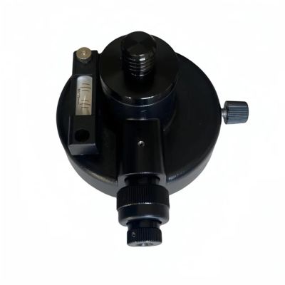 Black Tribrach and Optical Plummet Rotating Adapter for Prisms GPS 5/8" x11 Screw Thread Install Surveying(Optical Adapter)