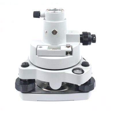 Three-jaw Tribrach and Adapter with Optical Plummet Fit Prism(Gray)