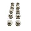 10pcs Level Rod Button Push Buttons For Aluminum Level Rod Round Buckle Tower Ruler view 1