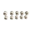 10pcs Level Rod Button Push Buttons For Aluminum Level Rod Round Buckle Tower Ruler view 2
