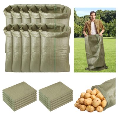20Pcs Potato Sack Race Bags Large Size Game Race Bag Set Suitable for Carnival Easter Christmas Outside Lawn Sports Games, Birthday Parties, Outdoor Family Gatherings, Barbecues