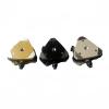 Yellow Gray Black Three-Jaw Tribrach Adapter with Optical Plummet for Top-con Sokk-ia Total Station Surveying Instruments GPS(Black) view 4