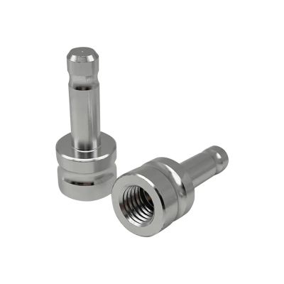 12 MM Pole Adapter for Snap-On Prism GPS Total Station 5/8" x 11 Female Thread Aluminum Survey(10 PCS)