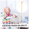 Luxshiny 10pcs Small Wooden Hammers Toy Mallets for Boys and Girls Lightweight Design for Educational Play and Crafts for Parties and Family Fun view 2