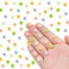 100 Pieces Mini Flowers for Crafts Dollhouse Miniatures Resin Tiny Things Micro Flowers for Dollhouse Fairy Garden Micro Landscaping Decoration view 1