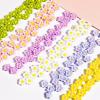 100 Pieces Mini Flowers for Crafts Dollhouse Miniatures Resin Tiny Things Micro Flowers for Dollhouse Fairy Garden Micro Landscaping Decoration view 3
