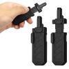 HIDEDC Sword Fidget Toy, Ejectable Sword Fidget Toys for Adults, Home Office Executive Desk Toy Stress Relief Toy, Ideal Gifts for ADHD, ADD & Autism (Black) view 2