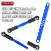 BRCatWPark RC Turnbuckles Camber Links Upgrades Parts for Ecx 1/10 2WD Ruckus Axe Brutus Circuit AMP MT AMP DB AMP Crush K&N Torment,6PCS Aluminum Adjustable Turnbuckles Links,w/Spanner,Navy Blue view 2