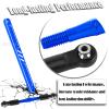 BRCatWPark RC Turnbuckles Camber Links Upgrades Parts for Ecx 1/10 2WD Ruckus Axe Brutus Circuit AMP MT AMP DB AMP Crush K&N Torment,6PCS Aluminum Adjustable Turnbuckles Links,w/Spanner,Navy Blue view 4