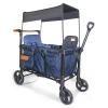 Stroller Wagon for 2 Kids, Baby Wagon Stroller with Adjustable Handle for Infants and Toddlers Includes Canopy & Organizer, Foldable and Convenient for Storage view 1
