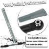 BRCatWPark RC Turnbuckles Camber Links Upgrades Parts for Ecx 1/10 2WD Ruckus Axe Brutus Circuit AMP MT AMP DB AMP Crush K&N Torment,6PCS Aluminum Adjustable Turnbuckles Links,w/Spanner,Titanium view 4