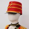 Aislor Marching Band Hat Toy Soldier Hat Drum Major Hat with Gold Braid Trim for Cosplay Party Red Medium view 3