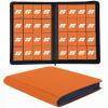 1000+ Pockets Trading Card Binder, 16 Pocket Ringless Side Loading Card Holder Album, Trading Card Album Fit for YuGiOh, MTG, TCG, Game Cards, Sports Cards, Business Cards (Orange) view 1