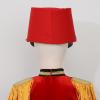 Aislor Marching Band Hat Toy Soldier Hat Drum Major Hat with Gold Braid Trim for Cosplay Party Red B One Size view 4