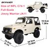 Skymaker WPL C74-1 Suzuki Jimny 1/10 Outdoor Remote Controlled Car 4WD Four Wheel Drive RC Car Rock Crawling Crawler for All Terriens Off-Road Driving view 2